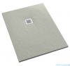 Schedpol Kalait Cement Stone brodzik prostokątny + syfon 80x140cm 3.3110/CT/ST-M2